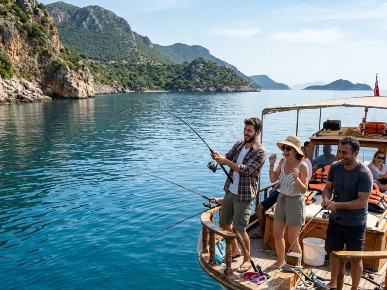 Angeltour Alanya: Ein entspannter Tag am Mittelmeer