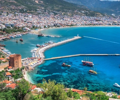 From Side : Alanya city tour