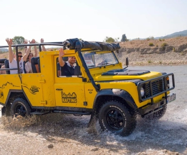 Side: Rafting and Jeep Safari Combo Unleash the Adventure