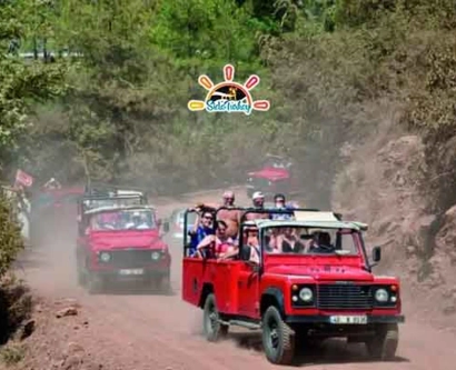 Side : Jeep Safari Tour Included 1 Hour Boat Tour in Green Lake in Taurus Mountains
