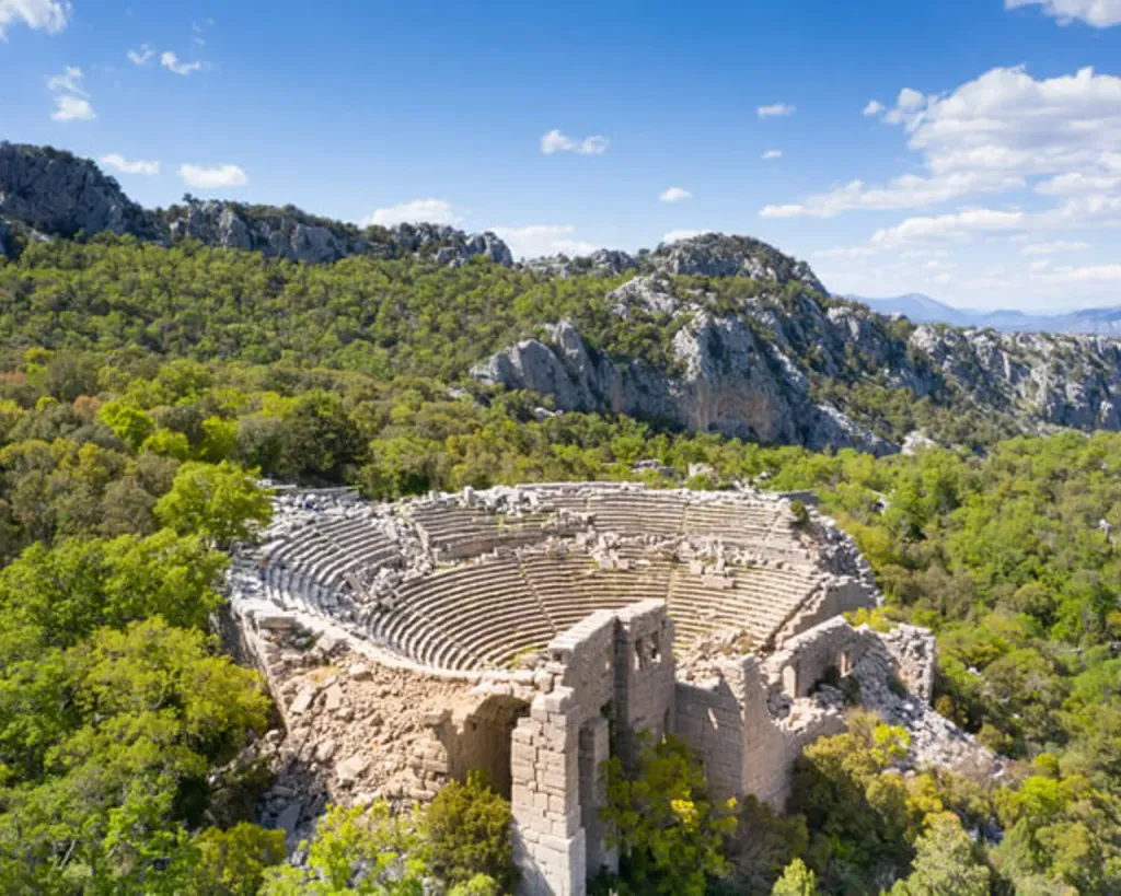 Starożytne miasto Antalya Termessos