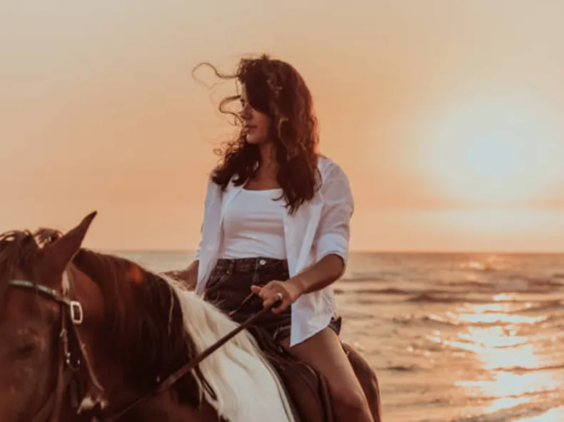 Enjoy a Horse Safari on the Beach from Evrenseki 🐎🌅 - An Unforgettable Experience in Side