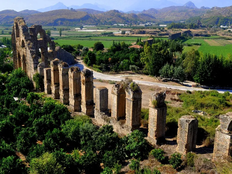 From Side to Aspendos: An Exploration from Aqueducts to Ancient Theatre