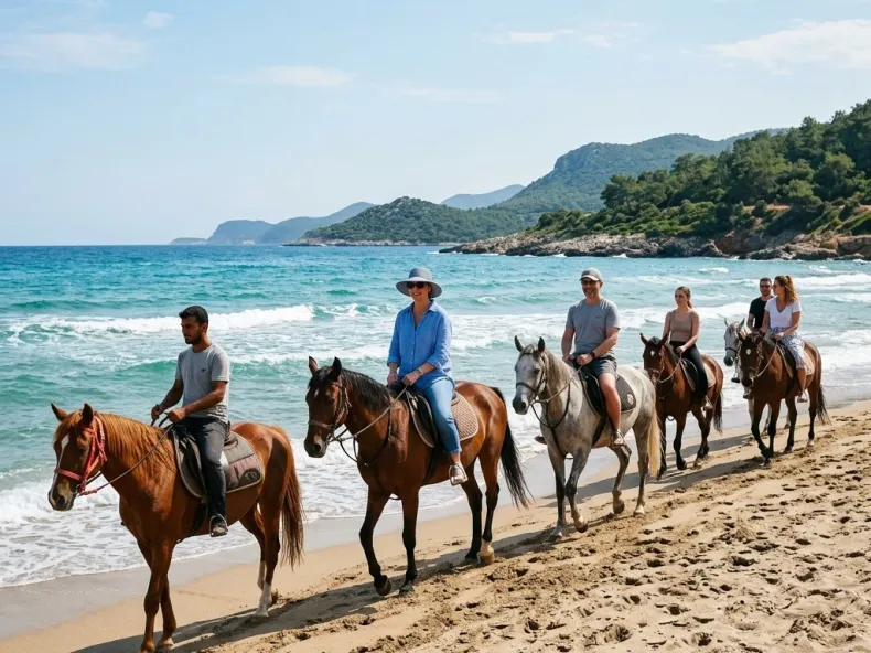  Horseback Riding in Okurcalar: Scenic Beach and Forest Trails - 2