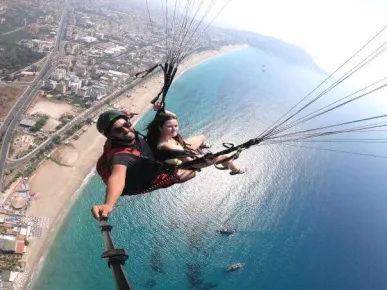 Alanya: Gleitschirmfliegen-Tour