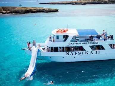 Boat Tour on the Blue Waters of the Mediterranean from Kumköy