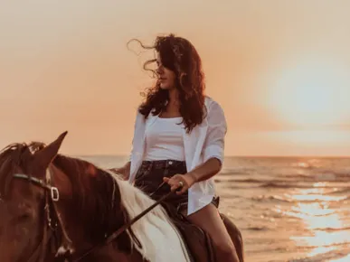 Enjoy a Horse Safari on the Beach from Evrenseki 🐎🌅 - An Unforgettable Experience in Side