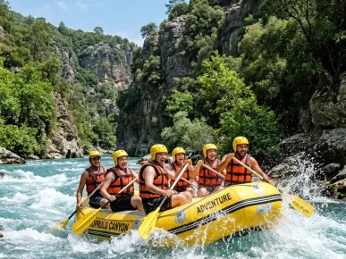 Exciting rafting in Side – a safe and fun guided adventure