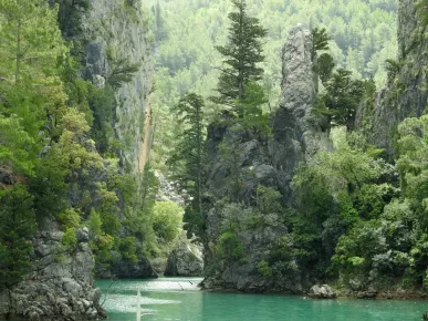 Wycieczka do Zielonego Kanionu i Tamy Oymapinar z Kumköy