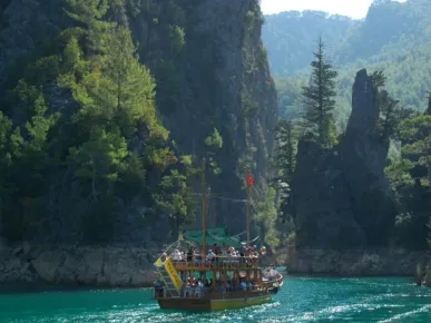 Green Canyon Boat Tour from Kumköy