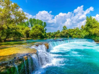 Manavgat Bazaar and Waterfall Tour from Kumköy