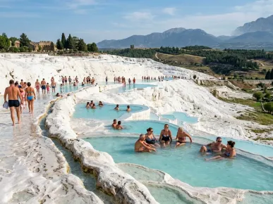Pamukkale Dzień Wycieczki z Belek - Odkryj Bawełniany Zamek i Starożytne Ruiny