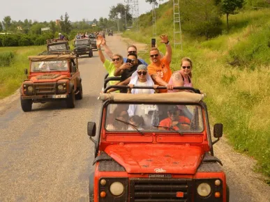 Rafting und Jeep-Safari Combo Tour ab Evrenseki