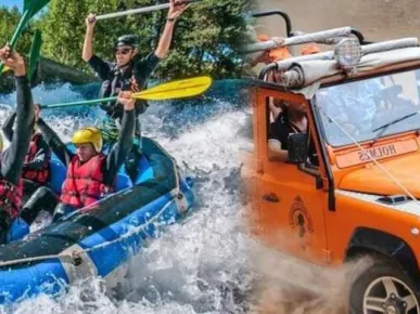 Rafting und Jeep Safari Tour in Side