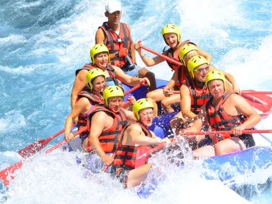 Rafting + Zipline Tour in Side