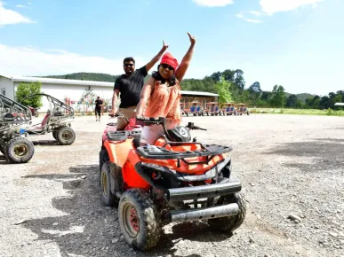 Side Quad ATV Safari Tour: Ultimate Off-Road Forest and Mud Adventure