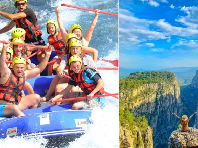 Wycieczka do Kanionu Tazı i Rafting z Kumköy