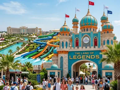The Land of Legends Theme Park Tour from Side - A Day of Magic and Adventure