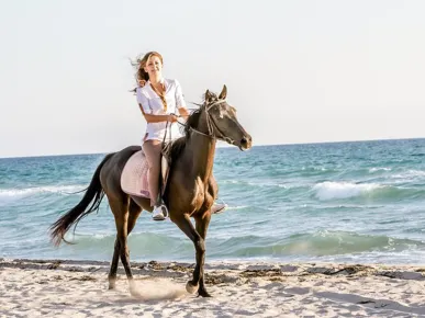 Unforgettable Horse Safari in the Forest and on the Beach from Side